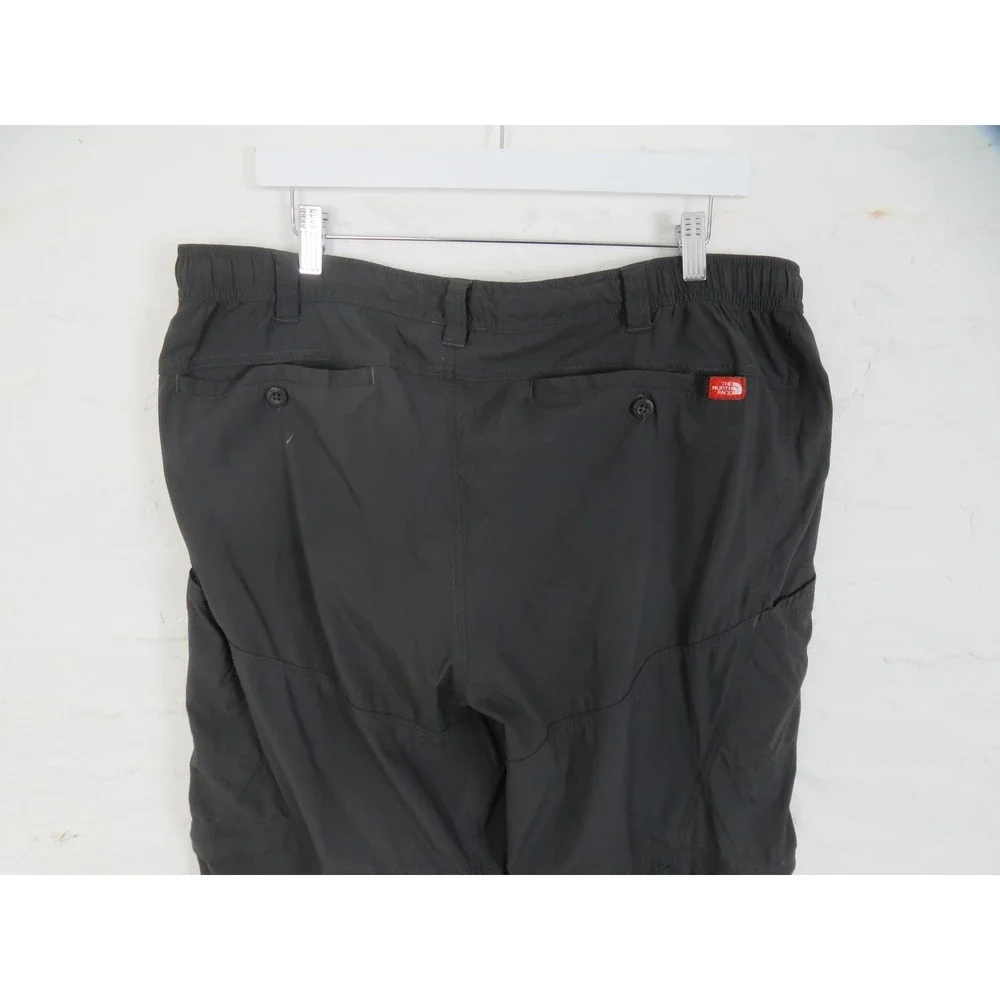 The North Face Pants Mens XL Gray Convertible Nylon Hiking Zip Off Travel